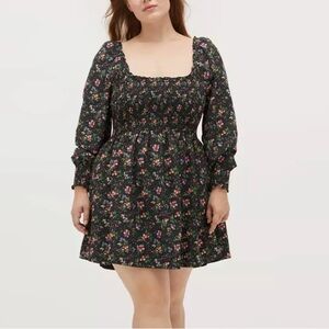 NWT Hill House Norah Nap Dress in Floral Berry Crepe